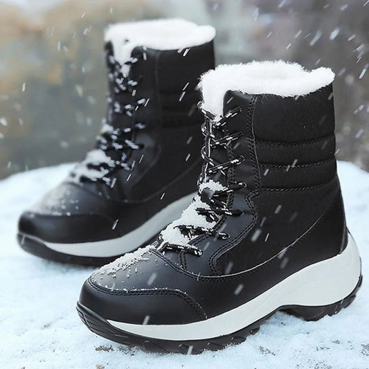 Fur Waterproof Snow Boots - Outland Gear