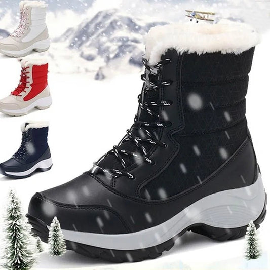 Fur Waterproof Snow Boots - Outland Gear