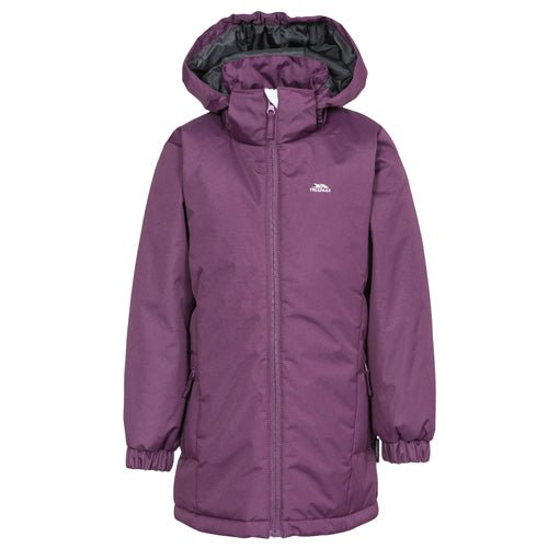 Girls Trespass Primula Padded Water Resistant School Jacket - Outland Gear