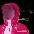 Load image into Gallery viewer, Lightbare Women's Water Resistant Ripstop Rain Coat LB02W - Outland Gear
