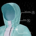 Load image into Gallery viewer, Lightbare Women's Water Resistant Ripstop Rain Coat LB02W - Outland Gear
