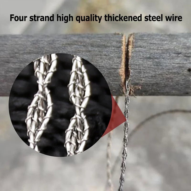 Portable Stainless Steel Wire Saw - Outland Gear