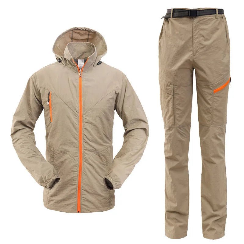 Quick Dry Breathable Jackets and Pants Set - Outland Gear