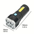 Load image into Gallery viewer, Rechargeable LED Camping Torch with COB - Outland Gear

