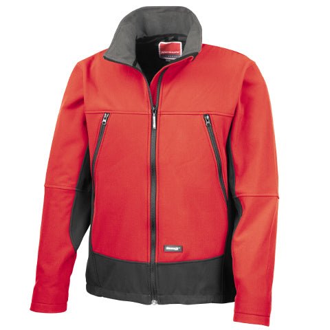Result Soft Shell Activity Jacket - Red - Outland Gear