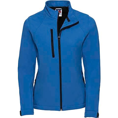 Russell Ladies Soft Shell Jacket - Azure - Outland Gear