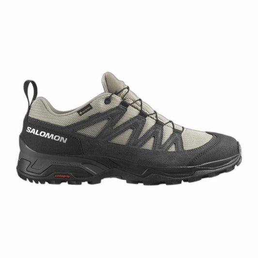 Sneakers Salomon X Ward GORE-TEX Leather Mountain Beige Dark Grey Men - Outland Gear