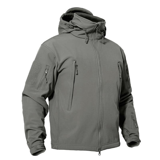 Winter Tactical Softshell Jacket Mens Fleece Waterproof Windproof - Outland Gear